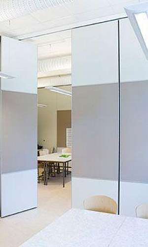 Divisórias articuladas acústicas Divisórias articuladas acústicas