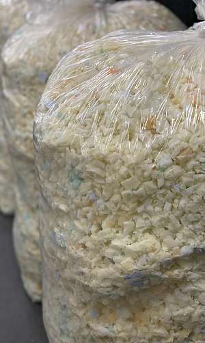 flocos de espuma flocos de espuma