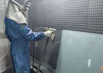 Jateamento de celulose Jateamento de celulose