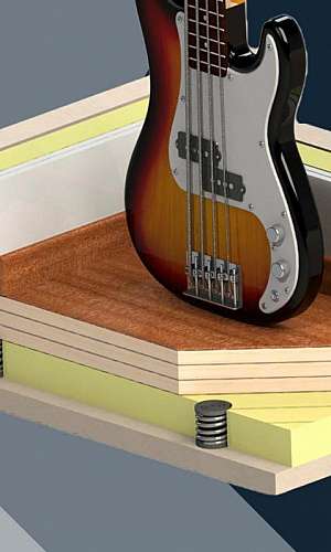 piso acústico para estúdio de gravação piso acústico para estúdio de gravação