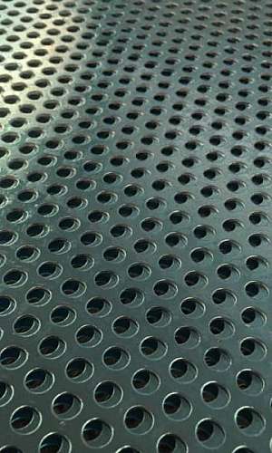 Tela de som com chapa perfurada Tela de som com chapa perfurada